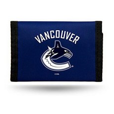 NHL Rico Industries 나일론 3단 지갑 밴쿠버 커넉스