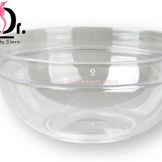 美容考試 壓克力 洗臉盆 20cm, 1個, 透明