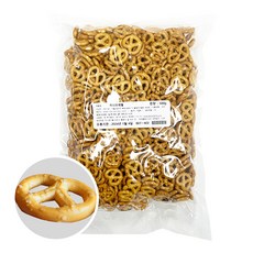 미니 프레첼 가염, 1개, 500g