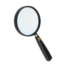 Coms 돋보기 확대경 5배율 렌즈 90mm IH073, 1개