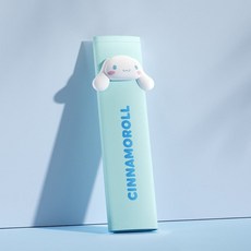 에프식스 산리오 캐릭터 가죽 자동차 안전벨트커버 새차선물, 1개, 시나모롤