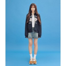 매장정품 와키윌리 WACKY WILLY [지젤 ]우먼스 데님 미니 스커트 블루 WA2601SR75BL 726416