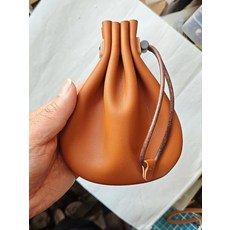 大號牛皮文玩收納袋 純手工縫製