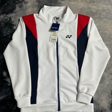 台灣出貨 新款秋冬季羽球夾克情侶外套比賽透氣套裝男女yy長袖運動訓練, 1個, 2025白色,M