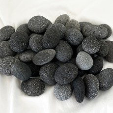 세척 라바스톤 조경 어항 천연 검은돌 1kg, 1.06kg, 1개