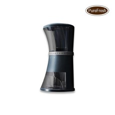 PureFresh 醇鮮 電動咖啡磨豆機 金屬刀盤 三代陶瓷刀 17段研磨 手沖適用 台灣設計 MIT, 星空藍