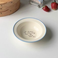 JWJJ 英倫來信陶瓷深碗, 奶白色, 1個