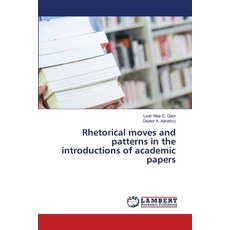 (영문도서)Rhetorical moves and patterns in the introductions of academic papers Paperback, LAP Lambert Academic Publis..., English, 9786207456543