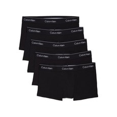 캘빈클라인언더웨어 로고 웨이스트밴드 복서 브리프 5팩 세트