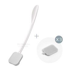 Our Obligation 台灣製造 背部擦乳液 乳液塗抹器 助曬乳, 1個, 乳液刷+含兩款刷頭配件