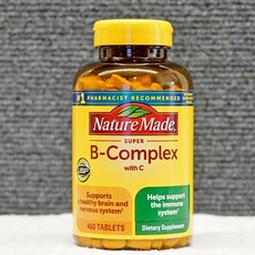 Nature Made Super B-Complex 維生素C複合錠 460錠, 460個, 1顆