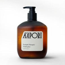 카포리 영양공급용 모근강화 탈모 샴푸 우디향, 1개, 500ml