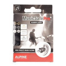 Alpine MusicSafe Pro 荷蘭製高級全頻率音樂耳塞 兩入組 - 音樂愛好者聽力保護首選, 2套, 2個裝