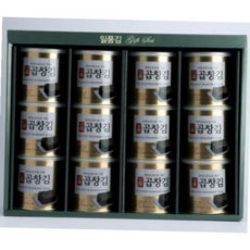 조미김 Ksr 일품 조미 곱창김 선물 2캔 DWWFJLIU9, 본상품