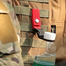 물병 고리 가방 걸이 홀더 등산 물통 스트랩_ 2027521425EA, 검정