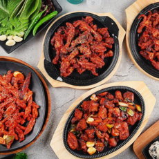 매콤 직화 통닭발 불맛 직화 술안주 야식 간편식 포장마차