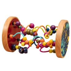 12개월 구슬롤러코스터 굴리기 영유아 어린이집 돌장난감 돌선물 보육기관, 1개