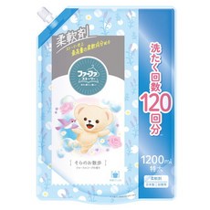 FaFa Story 衣物柔軟精 天空漫步 補充包, 1個, 1200ml