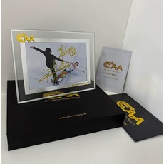 韓聰隋文靜簽名照 附證書 禮盒裝 收藏送禮, 3, 樣式