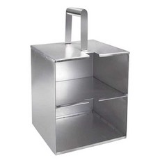 숯불 캐리어 불판교체 나르기 선반 장비 고기집도구, 작은 베이킹 팬 바구니, 1개