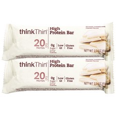 thinkThin 高蛋白白巧克力, 60克, 2入