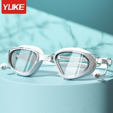 YLIKE 防霧泳鏡, 雲霧白, 1個