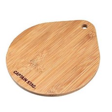 캡틴 스태그 글램핑 주방용품 스킬렛 대나무 판 16-18cm용 UG-3018, 단품, 1개