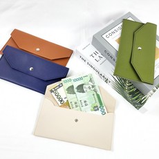 현금 예단봉투 부모님 용돈 현금 상품권 돈봉투 추석명절봉투 이벤트봉투 현금지갑 가죽 기프트봉투, 가죽봉투 네이비