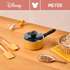 마이어 디즈니 얼쓴 편수냄비 16cm, 옐로우, 1개