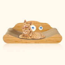 올투펫 고양이 스크래쳐 대형 평판형 커브형 80cm, 커브형 80*24cm, 1개