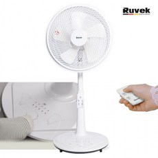 루베크2814RW/14인치 35cm 리모컨 발터치선풍기 5엽 좌석용 스탠드형 팬큘레이터 선풍기C엔C, 상세페이지 참조
