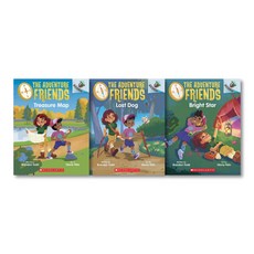 [Acorn] The Adventure Friends #1-3 낱권 세트, SCHOLASTIC