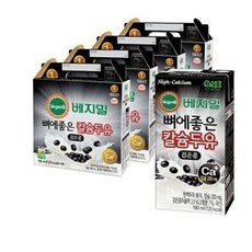 베지밀 뼈에좋은 칼슘 검은콩 두유, 64개, 190ml
