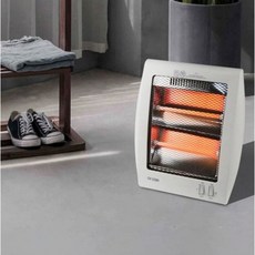 시프이컴 석영관 전기 히터 2단, CIF-FH03W, 혼합색상