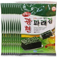 [가온애] 광천김 / 광천 파래 전장김 (1박스), 25g, 20개