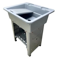 多功能洗衣槽 穩固可承重60KG, 【L廊-4780】(灰色-大) 80*58*80cm, 1個