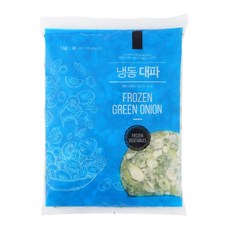 바이오마켓_글로벌 냉동 대파 슬라이스 1kg, 6개
