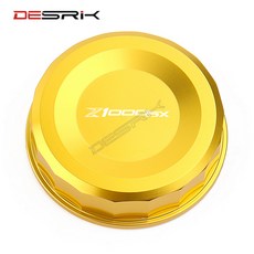 가와사키 Z1000SX Z1000 SX 2011 - 2016 2015 2014 오토바이 CNC 알루미늄 프론트 브레이크 액 리저버 캡 커버 액세서리 가와사키 오토바이 프론트 브레이, [02] gold
