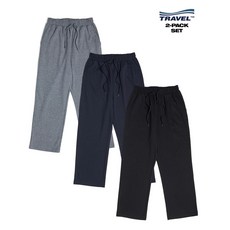 (매장정품)TRAVEL [2-PACK]베이직 루즈핏 저지 팬츠