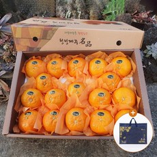 [명절선물세트] 제주 프리미엄 한라봉 선물용 보자기 포장 답례용 1세트 한라봉 선물세트 3kg 5kg, 1박스, (선물용) 한라봉 3kg (7-14과) 부직포선물가방