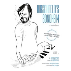 (英文圖書)Hirschfeld's Sondheim: A Poster Book 平裝版, Abrams Comicarts, 英文