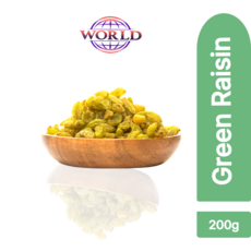 World Green Raisin 청건포도, 1개, 200g