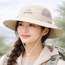 아이더) 남여공용 버킷햇 자외선차단 벙거지 여름모자, 베이지