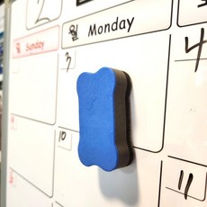 미니 자석 화이트보드 지우개 부착형, 상세페이지 참조