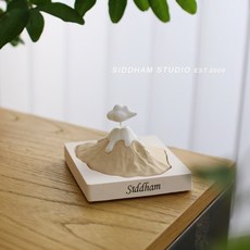 雲朵富士山造型擴香石 桌面擺件 車載香氛 情人節禮物, 杏仁奶茶,No.1芒果, No.1芒果
