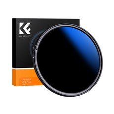 K&F CONCEPT NANO-C Variable ND2-ND2000 가변필터 Japan AGC Glass, 52mm