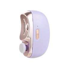 高階版電動指甲剪 電動修剪 兩段轉速 磨甲 電動美甲 指甲刀 指甲剪 電動修甲 電動磨甲 修甲刀 磨甲刀 美甲剪, 1個, 夢幻紫