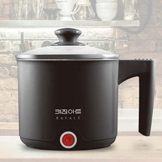 키친아트 1인용 멀티쿠커 여행용 전기쿠커 미니 전기냄비 포트 캠핑용