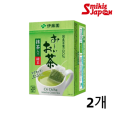 이토엔 오이오차 녹차 에코 티백 일본직배송 티음료 관리 도움, 2개, 20개입, 1.8g