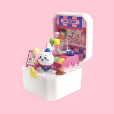 치이카와 피노키오 디오라마 시리즈 콤팩트샵 인형집, 랜덤발송, 1개